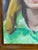 Portrait of Woman in Green, Oil on Canvas, 1980s, Framed For Sale - Image 13 of 16