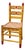 Vintage Handpainted Spanish Folk Art Chair For Sale