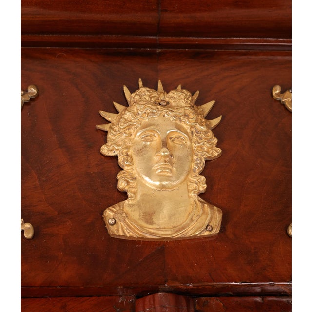 Empire Mahagony Bookcase, 1860 For Sale - Image 13 of 18