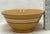 Nice Antique 10 Inch Cream & Brown Color Banded Yellow Ware Kitchen Batter Mixing Bowl Circa Late 1800s For Sale - Image 15 of 15
