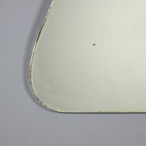Vintage Shaped Mirror, 1950s For Sale - Image 5 of 9