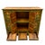 Asian 20th Century Antique Tibetan Hand Painted Tall Credenza Storage Cabinet For Sale - Image 3 of 11