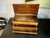 Vintage Mahogany Fliptop Tool Chest For Sale - Image 4 of 6