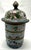 Chinoiserie Antique 19th Century Chinese Cloisonné Stacking Box, Late Qing Dynasty, Blue Enamel, Scholar Accessory For Sale - Image 3 of 15