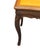 Yellow 1970s Baker Furniture Company French Country Table Model #3218, Refinished & Restained For Sale - Image 8 of 9