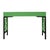 Wood Tiffany Writing Desk - Bright Green For Sale - Image 7 of 9