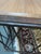 Tan Driftwood + Patinated Bronze End/Side Table For Sale - Image 8 of 12