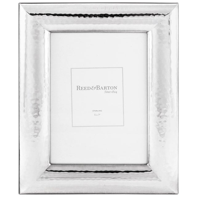 Hammered Sterling Frame For Sale