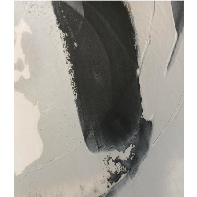 Static 247 Shades of Gray Original Painting For Sale - Image 4 of 5