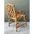 Vintage Chinese Chippendale Bamboo Armchair For Sale - Image 9 of 12