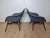 Set of Shell Armchairs by Miroslav Navratil, in Restored conditions. Designed 1960 to 1969 This piece is attributed to the...