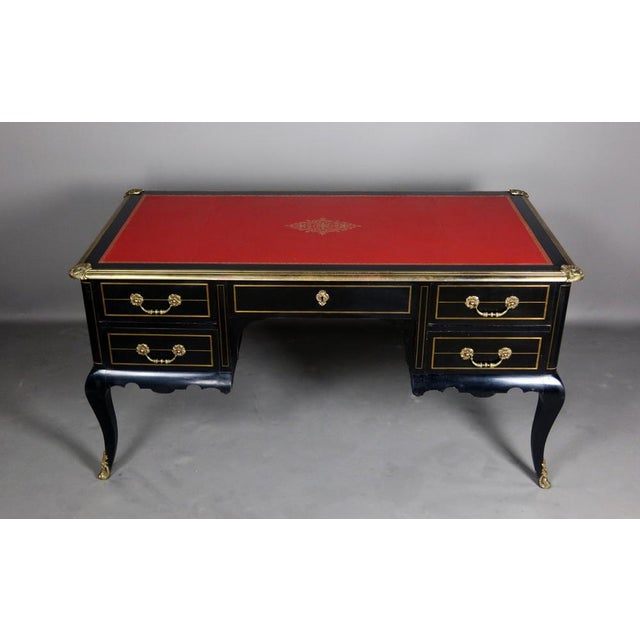 Louis XIV Office Desk, 1950s For Sale - Image 11 of 14