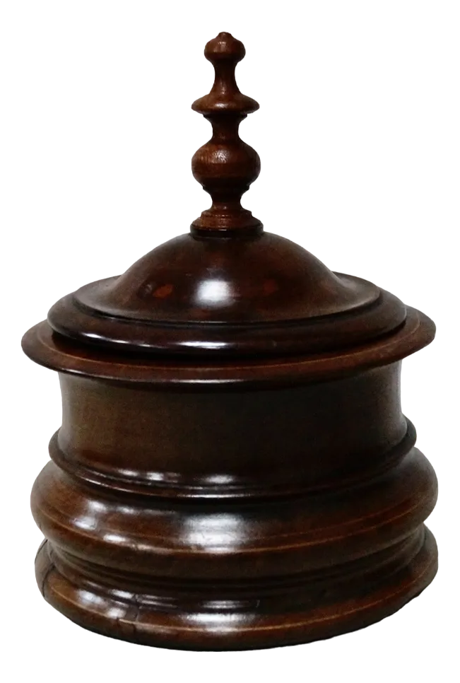 Antique Dutch Tobacco Jar, 1860s
