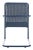 Hutton Chair, Set of 2 - Navy For Sale - Image 9 of 11