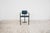 Metal Vintage Minimalist Postmodern Metal and Fabric Armchair, 1980s For Sale - Image 7 of 12
