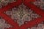 Textile Bokhara Jaldar Rug 4'2'' X 6'2'' Red Wool Tribal Hand-Knotted Oriental Carpet For Sale - Image 7 of 12