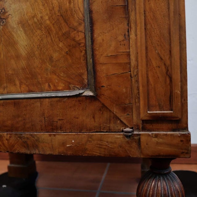 Wood Antique Italian Wooden Credenza For Sale - Image 7 of 15