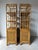 Brown 1970's Vintage Palm Beach Regency Arched Rattan Étagères With Cabinets – A Pair For Sale - Image 8 of 16