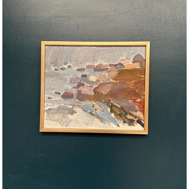 Roger Hägnert, Öland Motif, 1989, Oil Painting on Canvas, Framed For Sale - Image 12 of 17