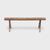 Chinese Narrow Splayed Leg Bench, C. 1850 For Sale - Image 4 of 6