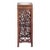 Chinese Rosewood Carved Plant Stand With Stone Top For Sale