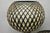 Metal Vintage Mid Century Modern Woven Spun Fiberglass Triple Shade Table Lamp - Pair For Sale - Image 7 of 18