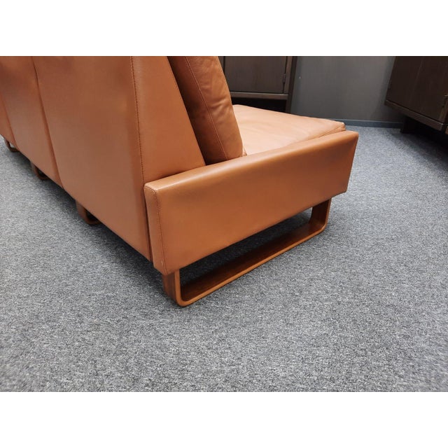 Three-Seater Leather Sofa by Wilhelm Möller for Cor, 1970s For Sale - Image 13 of 18