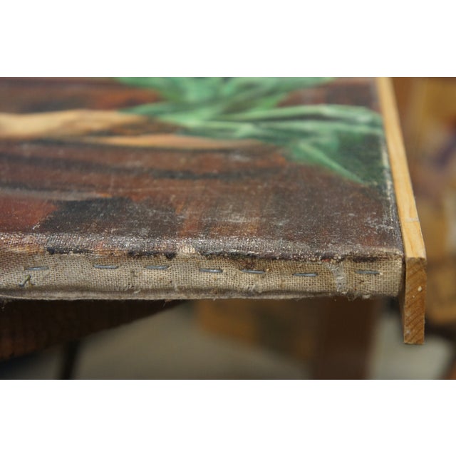 Mid 20th Century Dorothy Christy Cervantes Nude Female Portrait Oil Painting on Canvas 30", Framed For Sale - Image 6 of 10