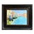 Oil Painting of a River Scene in Venice, Framed For Sale