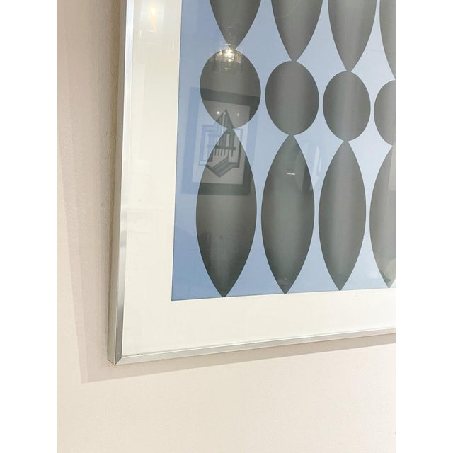 Modern Dordevic Miodrag, Abstract Composition, 1970s, Serigraph For Sale - Image 3 of 6