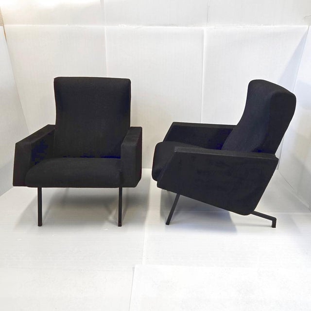Vintage Miami Armchairs by Pierre Guariche for Meurop, 1960s, Set of 2 For Sale - Image 9 of 10