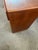 Komfort 1960s Komfort Made in Denmark a Mid-Century Danish Modern Teak Flip-Top Vanity Desk For Sale - Image 4 of 12