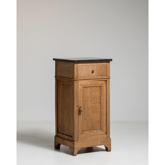 19th Century France Belgian Brown Oak Side Table For Sale - Image 11 of 15