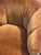 Vintage 1970s Handcrafted Charles Schneider Mid Century Modern Channel Back Swivel Chair For Sale - Image 11 of 12