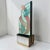 Transparent 1990s Giz Studio Massive Art Deco Glass Floor Sculpture For Sale - Image 8 of 13