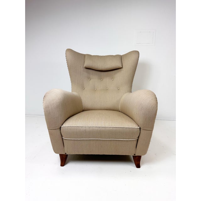 Fritz Hansen 1950's Swedish Lounge Chair by Olle Sjögren For Sale - Image 4 of 10