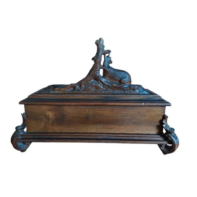 Black Forest Jewelery Box For Sale - Image 4 of 8