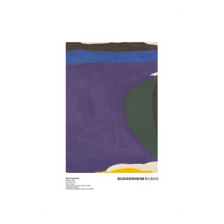 Helen Frankenthaler Santorini 1965 Official Exhbition Print For Sale
