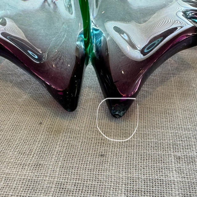 1960s Mid-Century Art Glass Bowl For Sale - Image 12 of 12