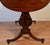 1930s English Regency Style Mahogany Lyre Base Drop-Leaf Sofa Table For Sale - Image 13 of 18