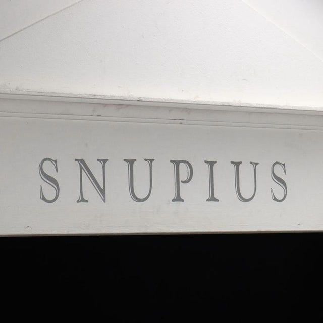 Vintage Snoopy with Chariot and Temple Plywood, 1990s For Sale - Image 12 of 15