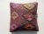 Turkish Kilim Rug Pillow For Sale - Image 3 of 11