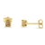Elevate your elegance with these IGI certified solitaire stud earrings. Graced with the brilliance of 14K yellow gold...