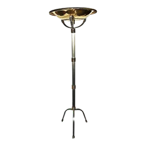 Italian Milano Relux Steel Torchiere Floor Lamp