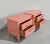 1970s Transitional Pair of Nightstands in Coral Pink - Newly Painted For Sale In Chicago - Image 6 of 12