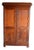 Antique Biedermeier Mahogany Wardrobe For Sale
