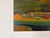 Orange Vintage Expressionist Mountain Landscape Sunset Oil Painting on Canvas – Unframed For Sale - Image 8 of 11