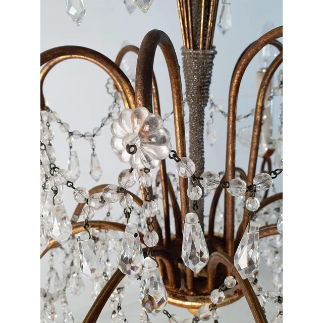 Empire Style Genovese Chandelier For Sale - Image 9 of 13