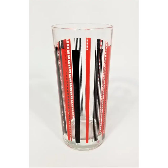 Glass Italian Mid Century 1950s Glassware Barware Made in Italy For Sale - Image 7 of 15