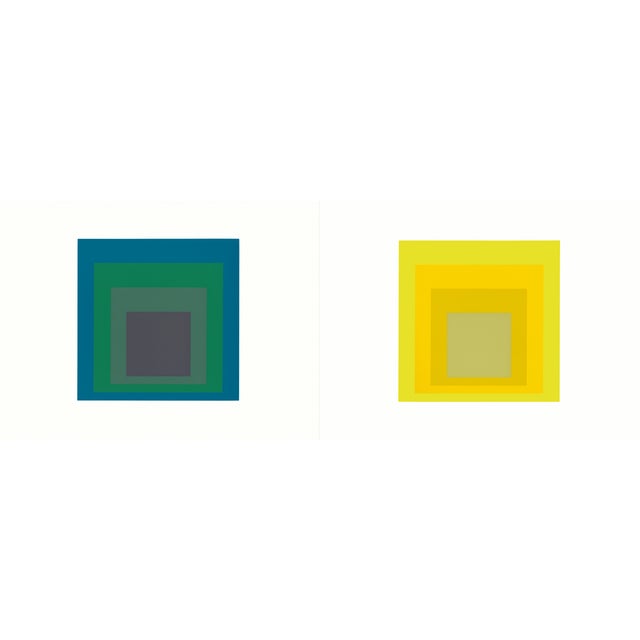 1970s Josef Albers "Formulation : Articulation" Portfolio Folder Left Right Side Print For Sale